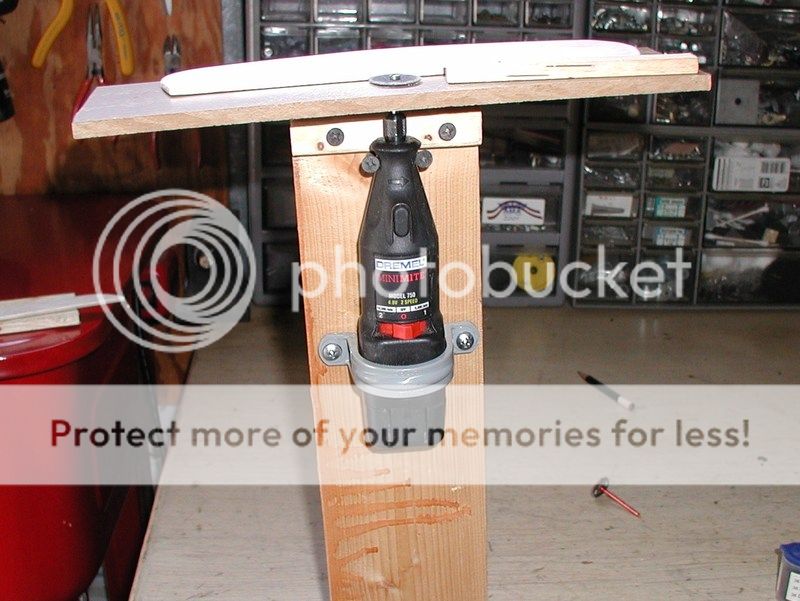 My Dremel tool hinge slot cutter.